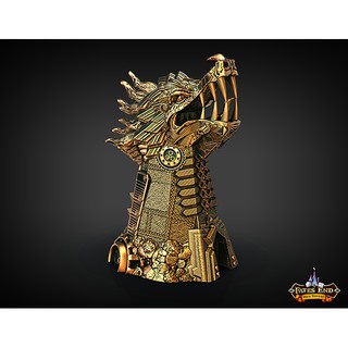 Dice Tower for Boardgame: Clockwork Monster tower