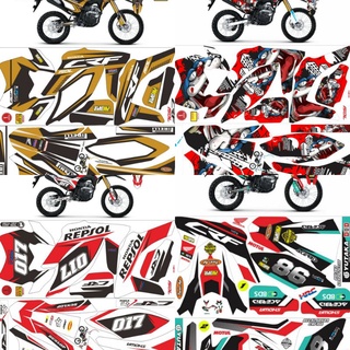 สติกเกอร์กราฟฟิค ลาย Supermoto 150 ลิตร สําหรับติดตกแต่งฮอนด้า crf