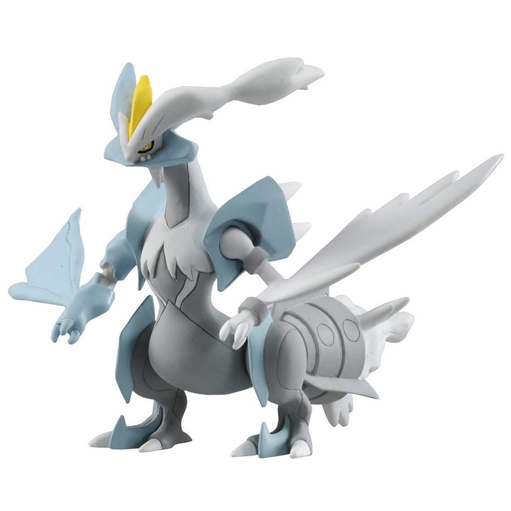 ลด 25%ฟิกเกอร์ โปเกมอน Pokemon, Takaratomy Pokemon Best Wishes Hyper Size MHP-02 Kyurem Action Figure, White