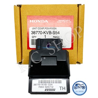 กล่องCDI กล่องหัวฉีด กล่องECU กล่องECM PGM-FI UNIT CLICK110i New แท้ศูนย์ HONDA 100% 38770-KVB-S54