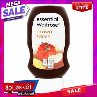 เวทโทรสเอสเซนเชี่ยลบราวน์ซอสสำหรับสเต็ก 480กรัม Wetrose Essentials Brown Sauce for Steaks 480 g.