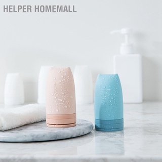 Helper Homemall ขวดซิลิโคน กันรั่วซึม ขนาดใหญ่ แบบพกพา สําหรับแชมพู โลชั่น เจลอาบน้ํา