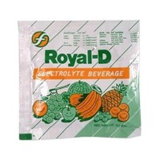 ขายเเพ็ค!!! Royal  D รอแยลดี 25 กรัม รสผลไม้รวม (10 ชิ้น/1แพ็ค)