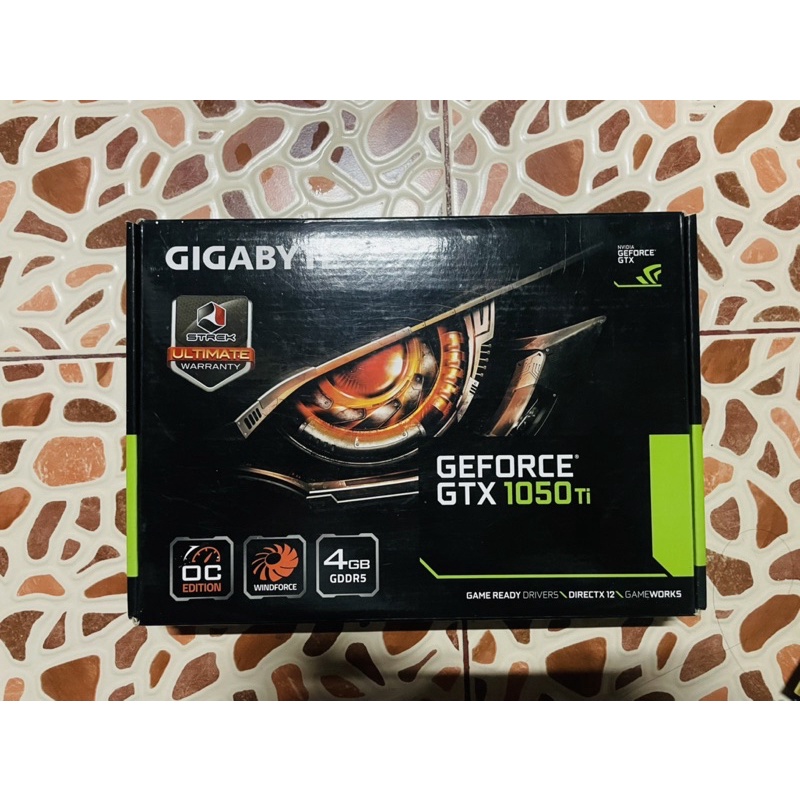 GTX1050ti 4gb gigabyte มือสอง