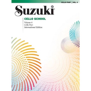 Suzuki Cello School Volume4 Cello Part Interional Edition