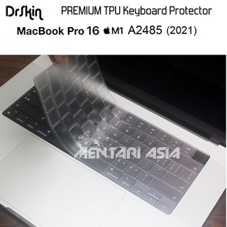 แผ่น TPU ป้องกันคีย์บอร์ด พรีเมี่ยม สําหรับ MacBook Pro 16 M1 A2485 2021 #5