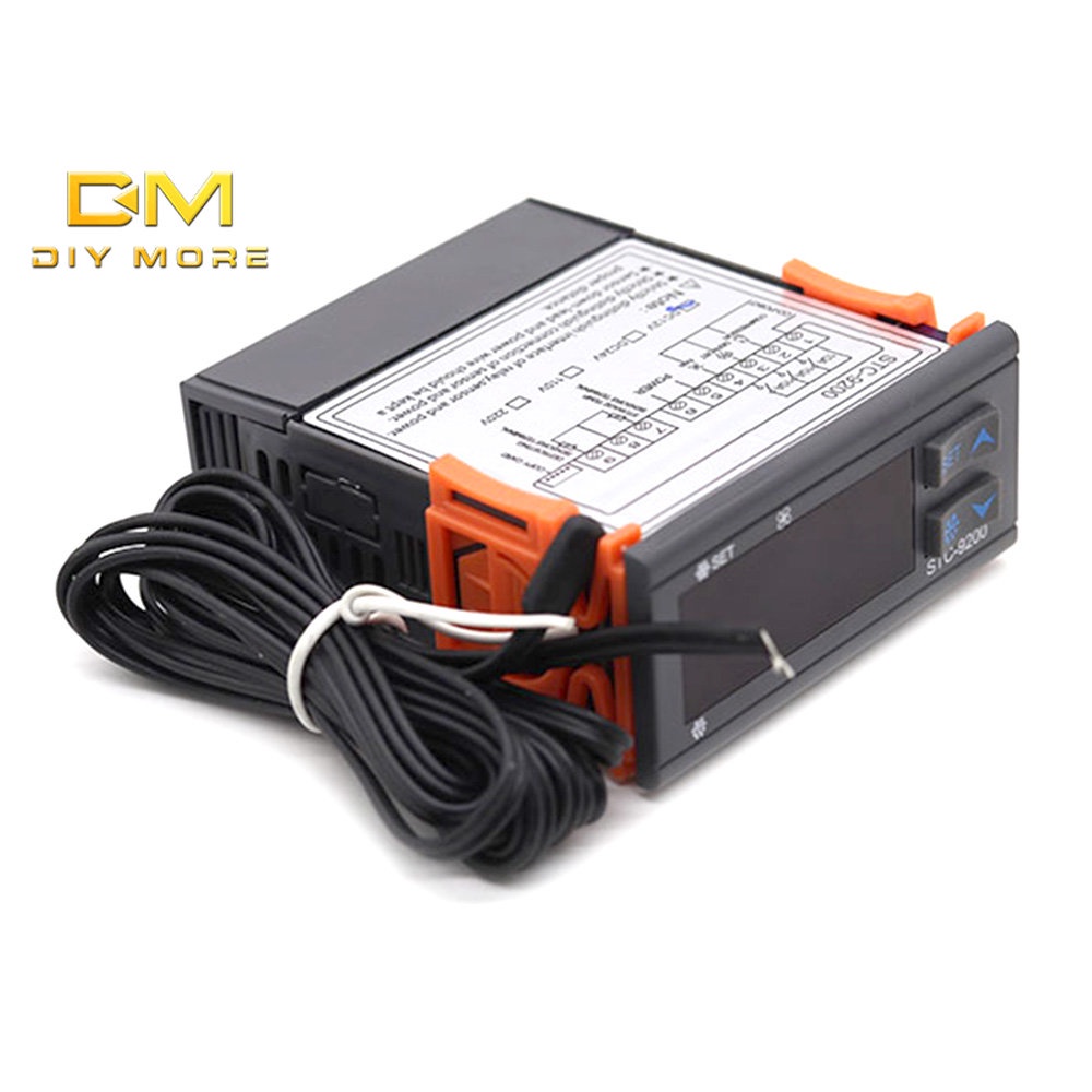 Diymore STC-9200 เทอร์โมสตัทปั๊มน้ําร้อน จอแสดงผลดิจิทัล ตู้ฟักไข่ เก็บความเย็น ตู้เย็น อัตโนมัติ อั