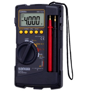 SANWA ดิจิตอลมัลติมิเตอร์ digital multimeter CD800a