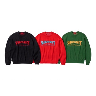 🔥สินค้าพร้อมส่ง🔥 JDBOY - SUPREME SWEATER THRASHER เสื้อกันหนาว สุพรีม ของแท้💯ใหม่ป้ายห้อย