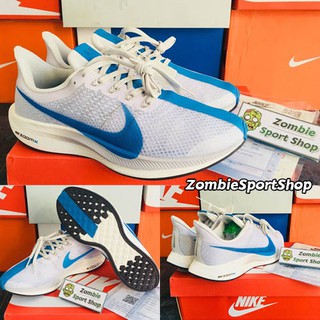 รองเท้าZoom Pegasus Turbo "White/Blue" Size36-45 *ส่งฟรีKerry*