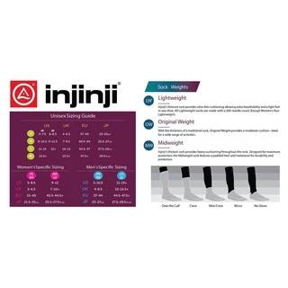 INJINJI TRAIL MIDWEIGHT MINI-CREW XTRALIFE ถุงเท้าแยกนิ้ว เหมาะกับการวิ่ง การออกกำลังกาย หรือใส่ในชีวิตประจำวัน
