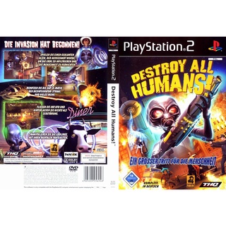 แผ่นเกมส์ PS2 Destroy All Humans!   คุณภาพ ส่งไว (DVD)