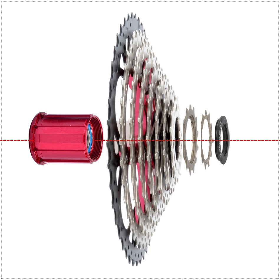 เฟืองหลังจักรยาน 8/9/10/11/12 Speed เฟืองจักรยาน MTB 32T/36T/40T42T/46T/50T/52T เข้ากันได้ SHIMANO/SRAM - รูปที่ 3