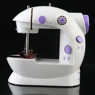 Mini Sewing Machine จักรเย็บผ้าขนาดเล็ก จักรเย็บผ้า จักรเย็บผ้าไฟฟ้า (สีม่วง)