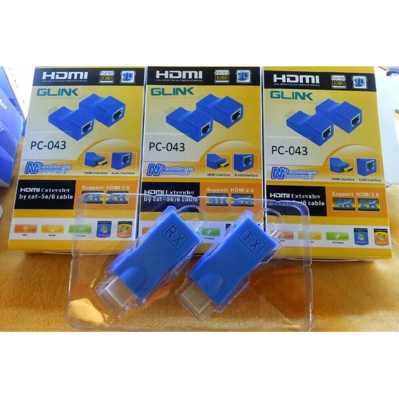 HDMI EXTENDER 30 M. GLINK