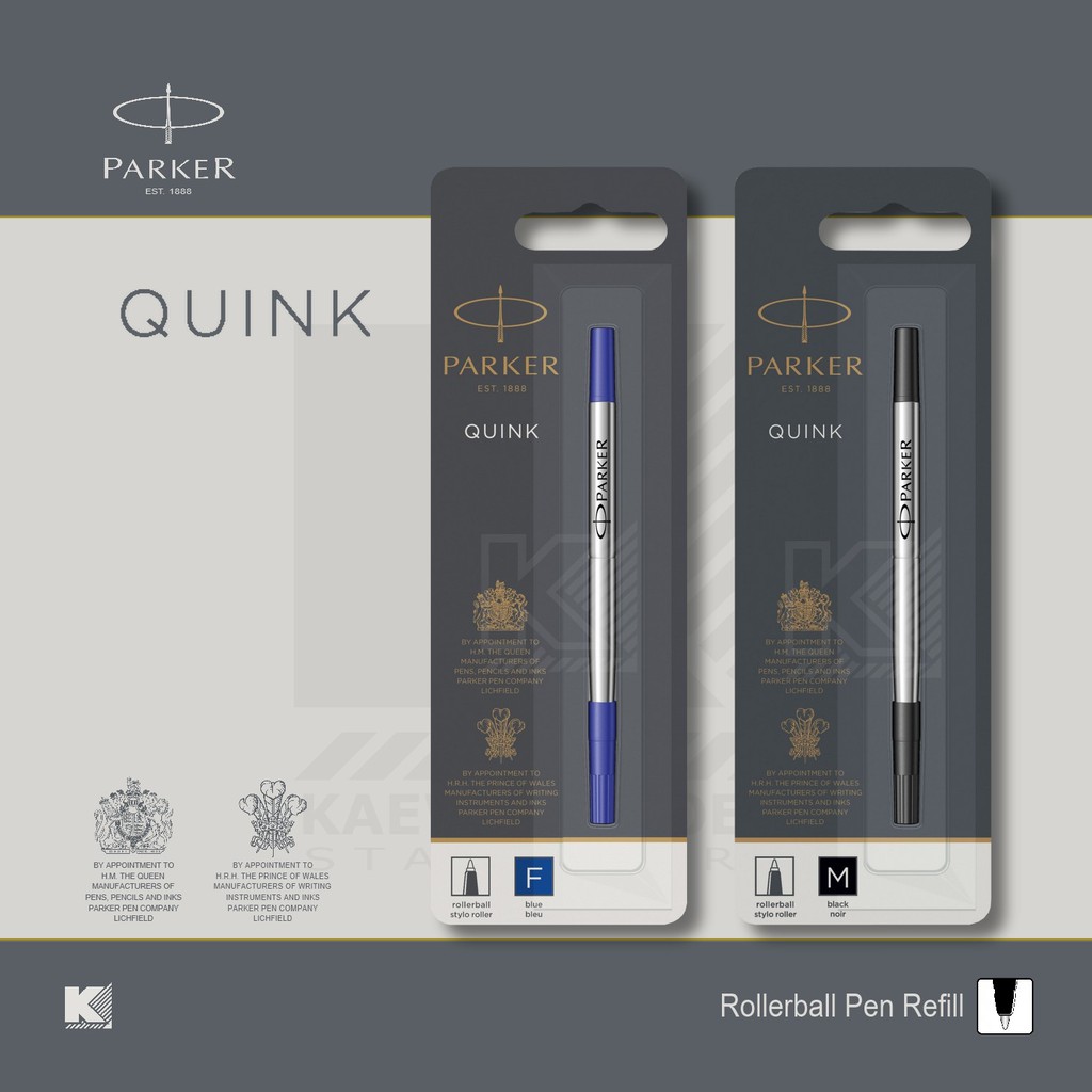 ไส้ปากกา Parker โรลเลอร์บอล ของแท้ ฉลากใหม่