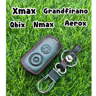 ซองหนังรีโมท Xmax&amp;Nmax2020&amp;qbix&amp;แกรนฟิลาโน่ไฮบริด