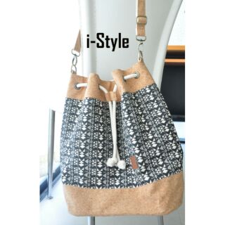 Tribal bucket bag