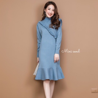 MN432🌹Korea Knit Dress