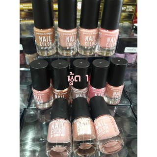 สีทาเล็บพีเมี่ยม nail color by love me นู้ด 1