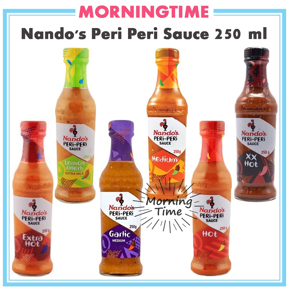 Nando's Peri Peri Sauce ซอสจิ้มไก่ 250ml nando nandos