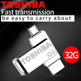 TOSHIBA ดิสก์ U 32G คอมพิวเตอร์มือถือรถใช้คู่ OTG Android ความเร็วสูงดิสก์ U