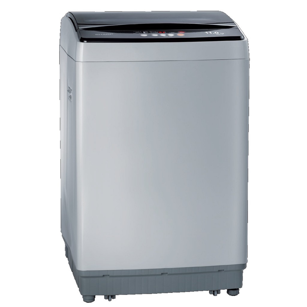SHARP เครื่องซักผ้าฝาบน 11กิโล รุ่น ES-W119T-SL