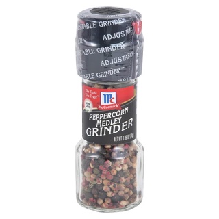 พริกไทยหลากสี 24กรัม  แม็คคอร์มิค ขวดฝาบด  MCCORMICK Peppercorn Medley Grinder 24 g.