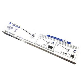 เสาทีวีดิจิตอล YAGI HD 27E พร้อมสาย RG6 20 เมตร และอุปกรณ์ติ…