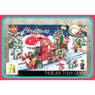 เลโก้จีน Bela 11083 Christmas Sleigh 375pcs