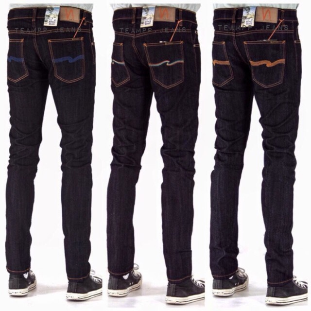 Slim-fit Denim รวมรุ่นฮิต กางเกงยีนส์ขายาวชาย ทรงสลิมฟิต ผ้ายืด ใส่สบาย เป้ากระดุม Size 28-36 รับชำระปลาายทาง