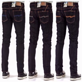 Slim-fit Denim รวมรุ่นฮิต กางเกงยีนส์ขายาวชาย ทรงสลิมฟิต ผ้ายืด ใส่สบาย เป้ากระดุม Size 28-36 รับชำระปลาายทาง