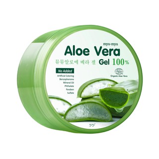 MYU-MYU ALOE VERA GEL  มิว-มิว อะโล เวร่า เจล ขนาด 300g. เจลบำรุงผิว