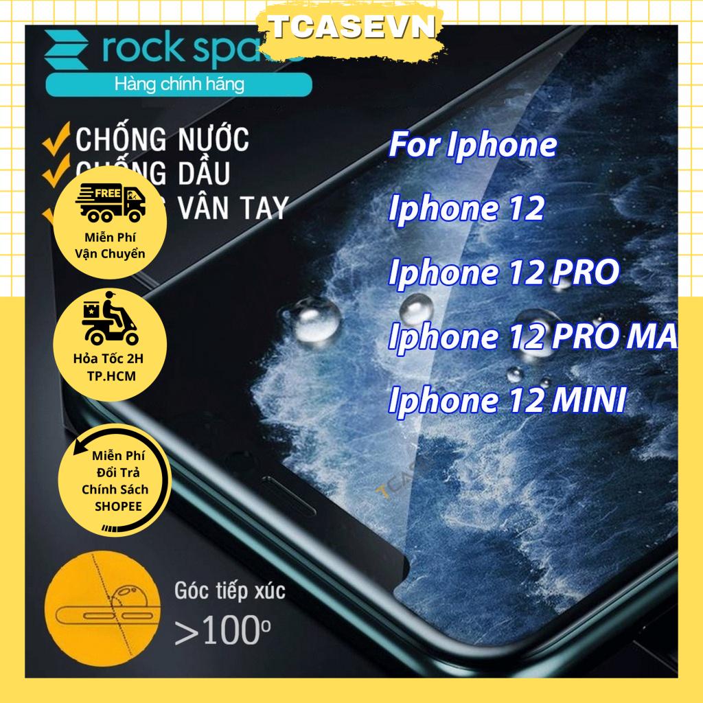 Iphone 12, 12 Pro, 12 Pro Max, ฟิล์มกันรอยหน้าจอ 12 Mini - สติ๊กเกอร์ Rock Space PPF ของแท้