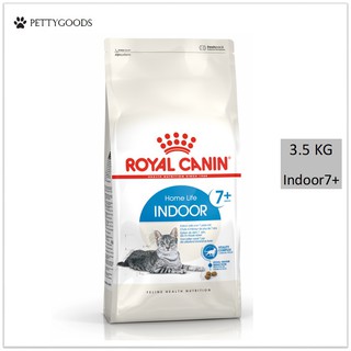 Royal canin indoor 7+ years อาหารแมวแก่ แมวสูงอายุ แมวสูงวัย 3.5 Kg อาหารแมว เลี้ยงในบ้าน indoor7+