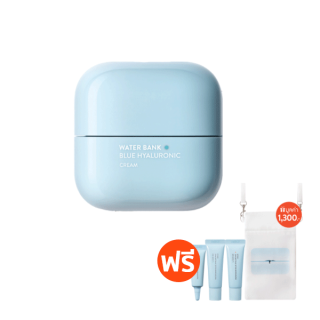 [NEW]LANEIGE Water bank Blue Hyaluronic Cream(oily)50ML (โปรของแถมเฉพาะวันที่ 11 พ.ค. 65 เท่านั้น)