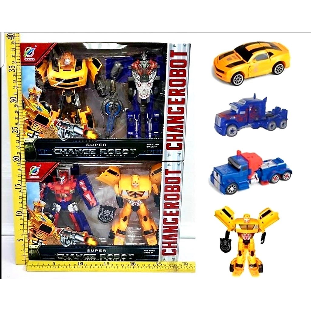 หุ่นยนต์แปลงร่างเป็นรถ รถแปลงร่างเป็นหุ่นยนต์ ออฟติมัส บับเบิ้ลบี ทรานฟอร์เมอร์ - รูปที่ 4