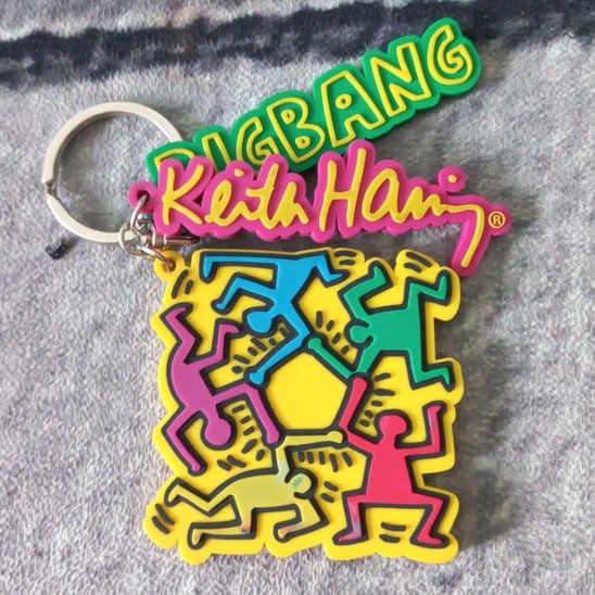 - BIGBANG Keith Haring Strap Keychain "BIGBANG JAPAN DOME TOUR 20132014"