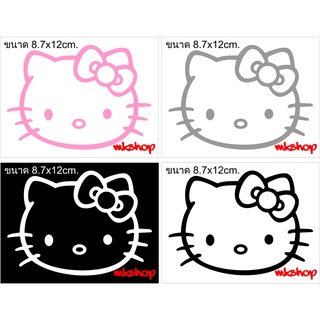 "Kitty"แมวสติ๊กเกอร์ตัดเกรดPVCสำหรับติดเพื่อความสวยงามให้กลับรถยนต์และอื่นๆเช่นฝาถังน้ำมันกระจกรถตัวรถ