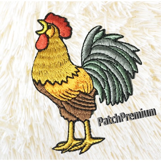 ไก่โต้ง - ตัวรีด (Size M) ตัวรีดติดเสื้อ