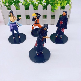 ตุ๊กตาฟิกเกอร์ Anime Naruto Uzumaki Kakashi Sasuke Uchiha Itachi Pvc ของเล่นสะสมสําหรับเด็ก