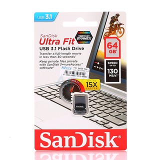 64GB SanDisk CRUZER ULTRA FIT (SDCZ430) USB 3.1