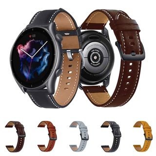 สายนาฬิกาข้อมือหนัง 22 มม. สําหรับ Huami Amazfit Gtr 3 / 3 Pro สําหรับ Amazfit Gtr 2 2e Esim Belt