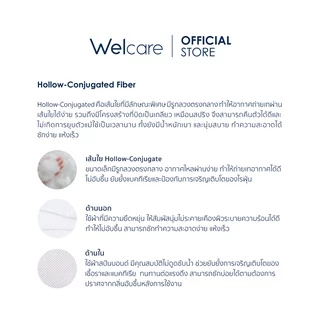 [Official] Welcare ถุงสวมหมอน Hollow Conjugate