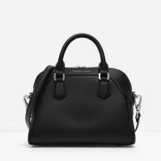 CHARLES &amp; KEITH CITY BAG (Black)