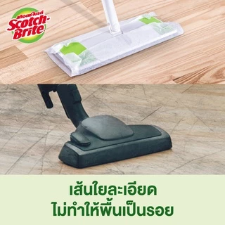 3M™ Scotch-Brite™ สก๊อตช์-ไบรต์ ผ้าเช็ดเก็บฝุ่น, แบบไฟฟ้าสถิตย์ 30แผ่น ใช้แล้วทิ้ง