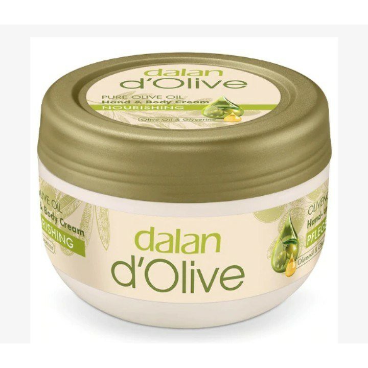 (พร้อมจัดส่ง) ครีมน้ำมันมะกอก Dalan d'Olive Nourishing Hand & Body cream ขนาด 300 มล.