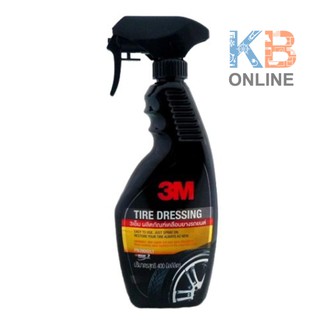 3M น้ำยาเคลือบยางรถ 3M Tire Dressing For Black 39042LT (สเปรย์เคลือบยาง) เคลือบยางรถ