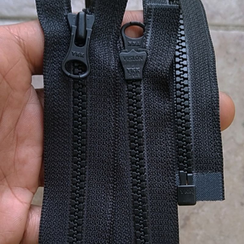 YKK & Korea Vislon Corn Tooth Jacket Zipper no. 5 40 ถึง 90 cm