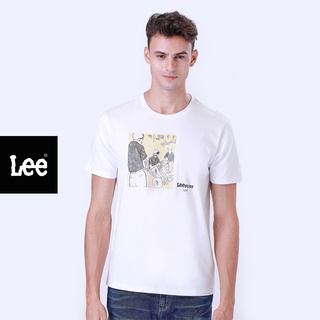 LEE เสื้อยืดแขนสั้น REGULAR FIT รุ่น LE 10001110 LEESURES ลี เสื้อยืด เสื้อผ้า เสื้อผ้าผู้ชาย เสื้อยืดผ้าฝ้าย